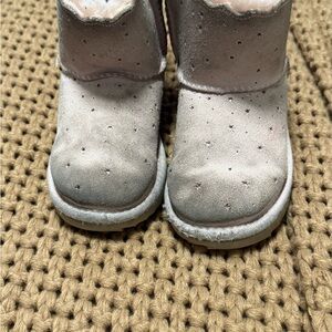 UGG Kids' Light Gray Starry Boots